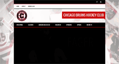 Desktop Screenshot of chicagobruinshockey.com