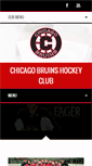 Mobile Screenshot of chicagobruinshockey.com